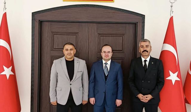 Siyasi Parti İlçe Başkanlarından Kaymakam Arslantürk’e Ziyaret
