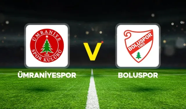 Ümraniyespor – Boluspor maçı saat kaçta, hangi kanalda? İşte maçın yayın bilgileri