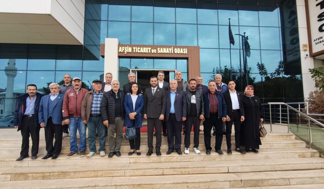 Yeni Parti Afşin Teşkilatı’ndan Osman Karatut’a Hayırlı Olsun Ziyareti