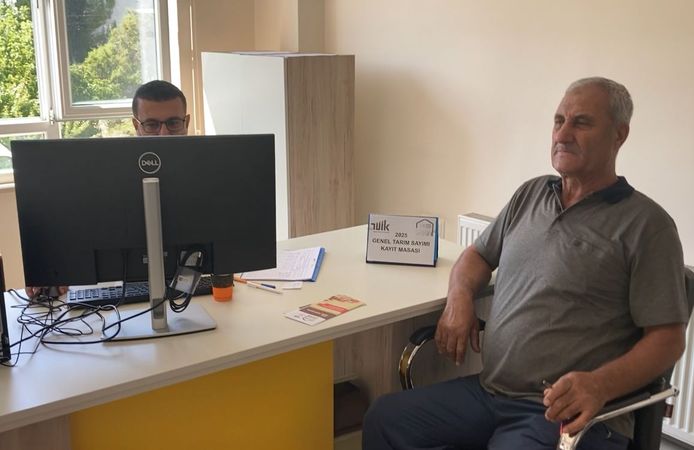 Burdur'da '2025 Genel Tarım Sayımı' sürüyor