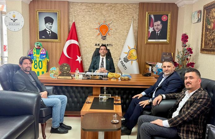 AK Parti Afşin Teşkilatından Osmaniye İl Başkanı Binboğa’ya Ziyaret