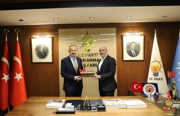 AK Parti MKYK Üyesi Temel Başalan’dan Kahramanmaraş İl Başkanlığına Ziyaret