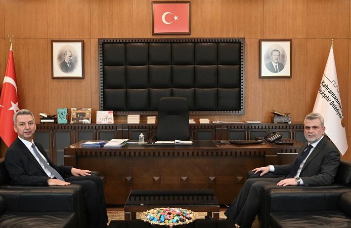 Başkan Görgel, KSÜ Rektörü Okumuş’u Ağırladı