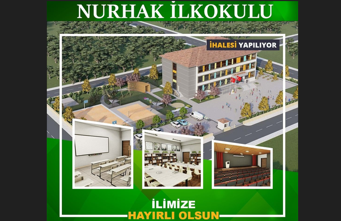 Nurhak’a 12 Derslikli Yeni İlkokul Müjdesi