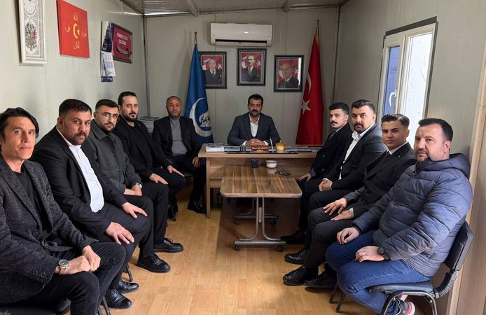 Ülkü Ocakları Elbistan İlçe Başkanlığı’na Ziyaret