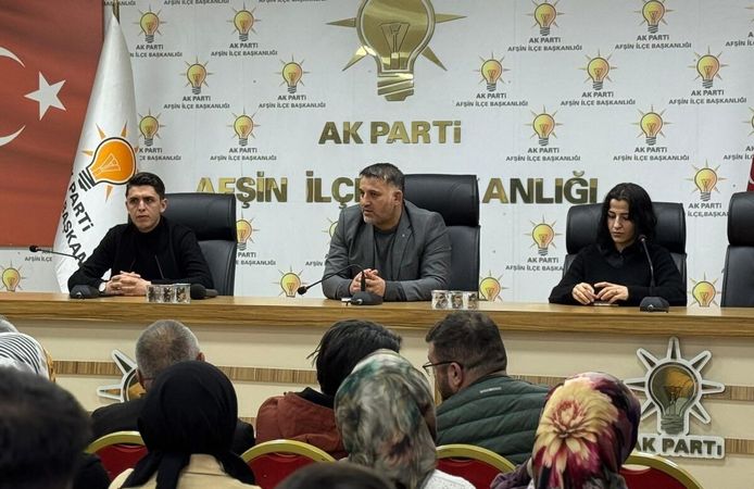 AK Parti Afşin Teşkilatında Üç Kademe Yönetim Kurulu Toplantısı Gerçekleştirildi