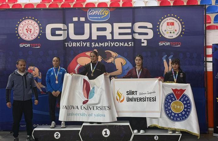 Kahramanmaraşlı Sporculardan Türkiye Güreş Şampiyonası’nda Çifte Başarı