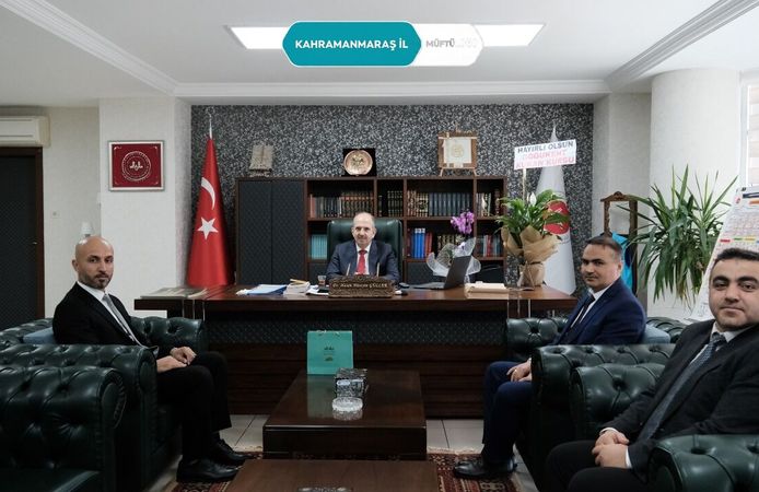 Doğukent Kur’an Kursu Öğreticilerinden İl Müftüsü Dr. Güller’e Ziyaret