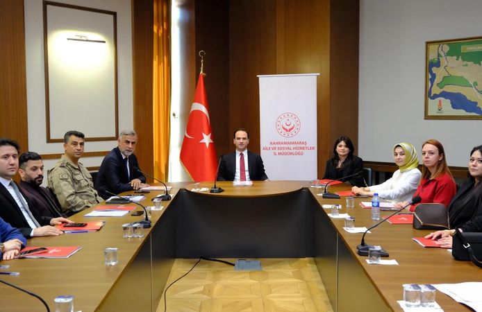 Kahramanmaraş’ta Sosyal Risk Haritası ve Kadına Yönelik Şiddetle Mücadele Toplantısı Düzenlendi