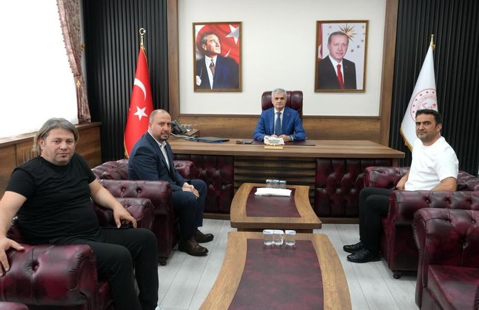 İl Millî Eğitim Müdürü Akpınar, KOSDER Yönetimini Ağırladı