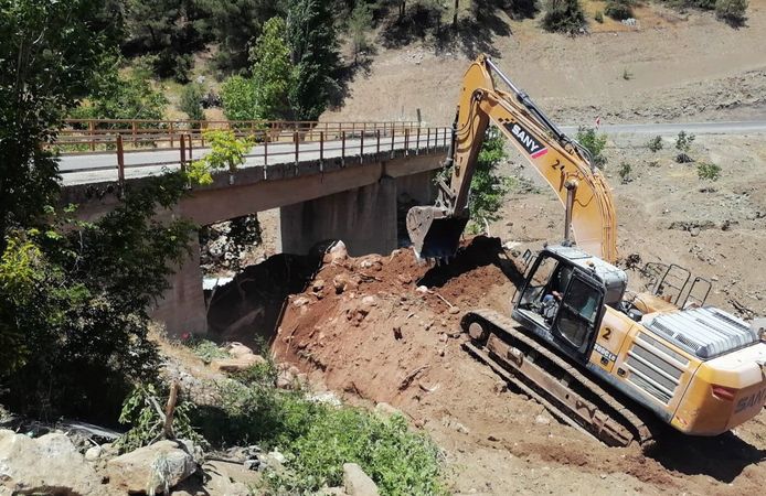 Büyükşehir’den Bertiz’in Ulaşımına Güç Katacak Yeni Bir Köprü Daha