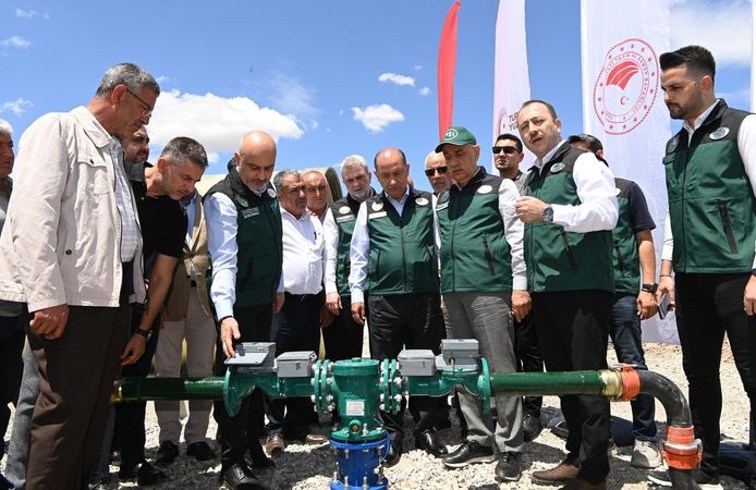 Kartalkaya Sulama Projesinde Son Durum Yerinde İncelendi