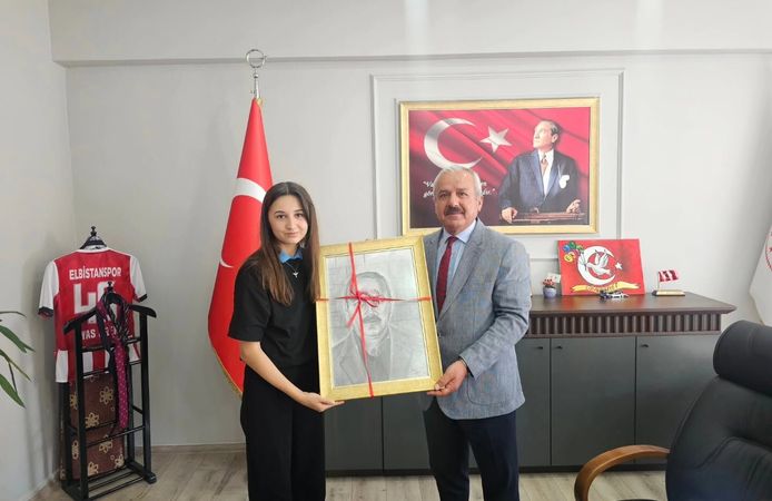 Şehit Er Cuma Potuk YBO Öğrencisi Tenekeci’den Anlamlı Çalışma