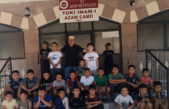 Afşin'de Yaz Kur'an Kursları Yoğun Katılımla Sürüyor