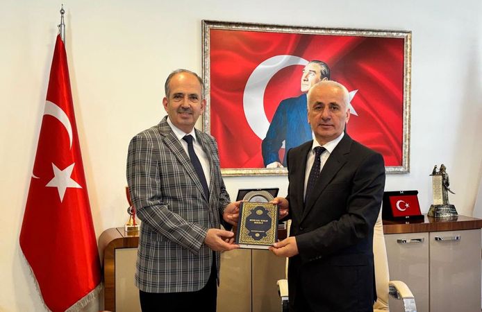 İl Müftüsü Dr. Güller’den İl Defterdarı Erol’a İade-i Ziyaret