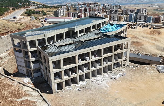 Kahramanmaraş’ın Yeni Sağlık Üssünde Çalışmalar Tüm Hızıyla Sürüyor