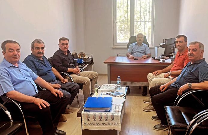 Millî Eğitim Müdürü Gezer’den Halk Eğitimi Merkezi Müdürü Güven’e Ziyaret