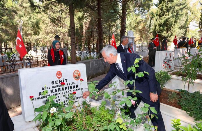 Kahramanmaraş’ta 30 Ağustos’ta Şehitler Dualarla Anıldı