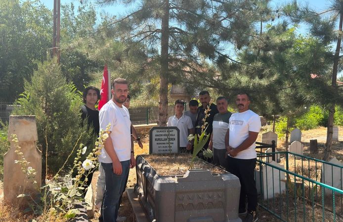 Afşin Ülkü Ocakları’ndan Şehit Nurullah Ceren’e Vefa Ziyareti