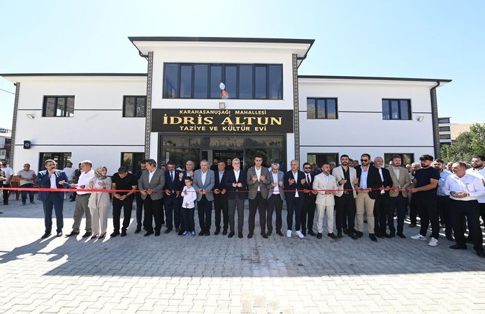 Elbistan’da İdris Altun Taziye ve Kültür Evi’nin Açılışı Gerçekleştirildi