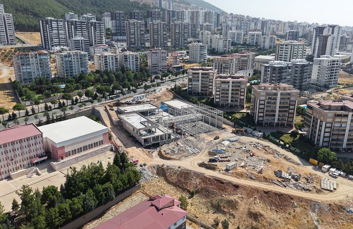Kahramanmaraş Gençlik ve Spor Merkezi Yükseliyor