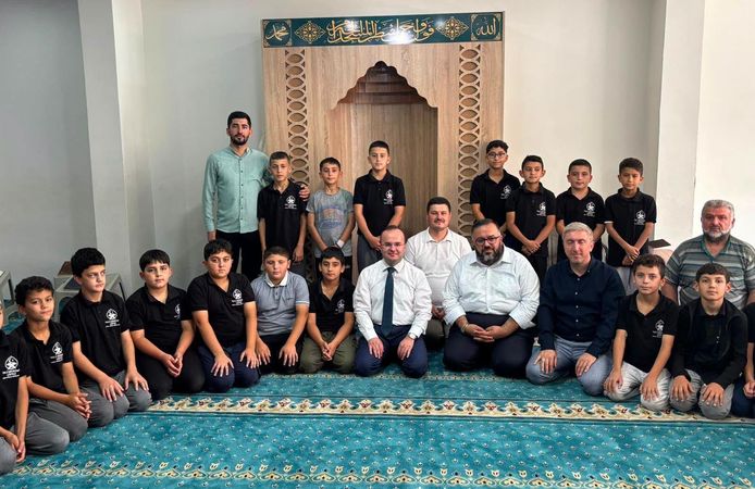 Kaymakam Arslantürk’ten Hafızlık Kur’an Kursuna Ziyaret