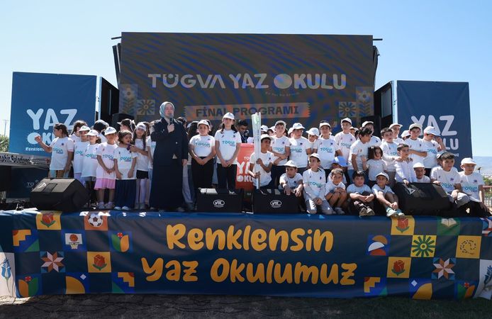 Onikişubat’ta Çocukların Yaz Coşkusu! TÜGVA Yaz Okulu Final Yaptı