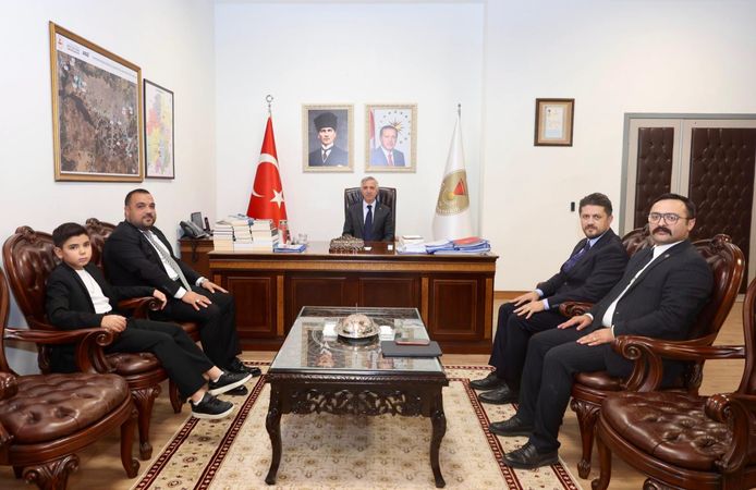 Vali Ünlüer’e Ziyaretler Devam Ediyor