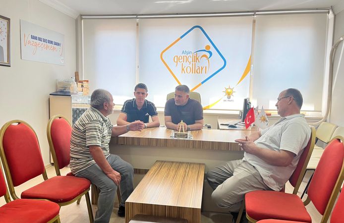 AK Parti Afşin Teşkilatında Hemşehrilerle Gönül Buluşması