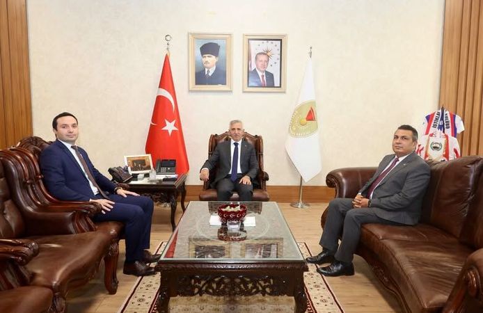 Vali Ünlüer, Mahkeme Başkanlarını Makamında Ağırladı