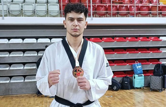 Kahramanmaraşlı Tekvandocudan Türkiye Şampiyonası Yolunda Önemli Başarı