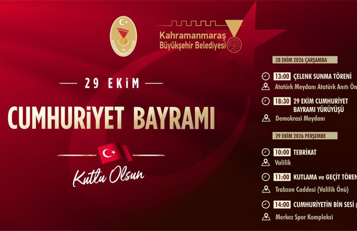 Cumhuriyet’in 103’üncü Yılı Büyük Bir Coşkuyla Kutlanacak