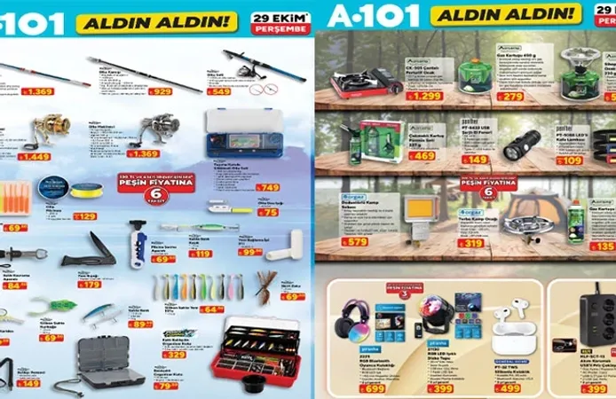 A101 29 Ekim 2026 Aktüel Kataloğu: Bu Hafta Hangi Ürünler İndirimde?