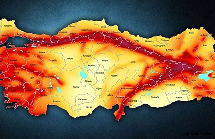 Türkiye’de Deprem Riskinin En Düşük Olduğu Şehirler Açıklandı! İşte Fay Hatlarından Uzak Bölgeler