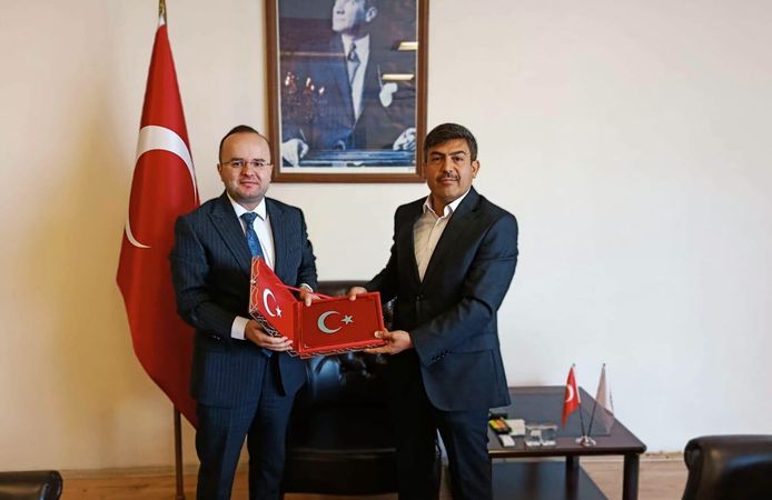 Afşin Kaymakamı Arslantürk’e Ziyaretler Sürüyor