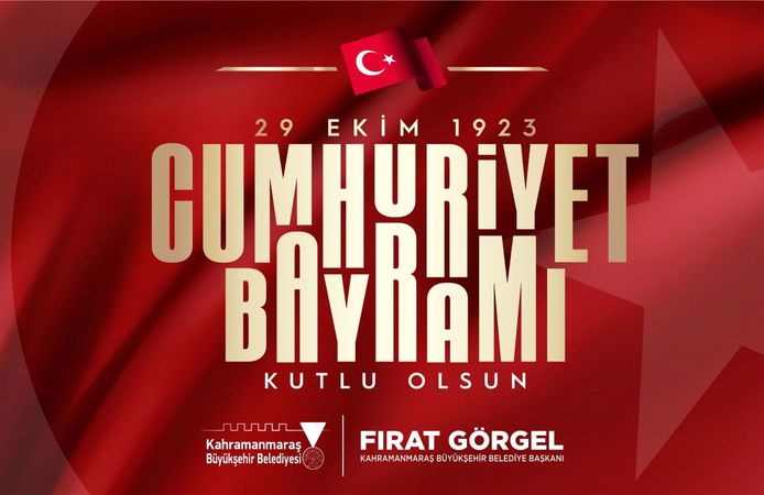 Başkan Görgel: “Cumhuriyet Bayramı’mız Kutlu Olsun”
