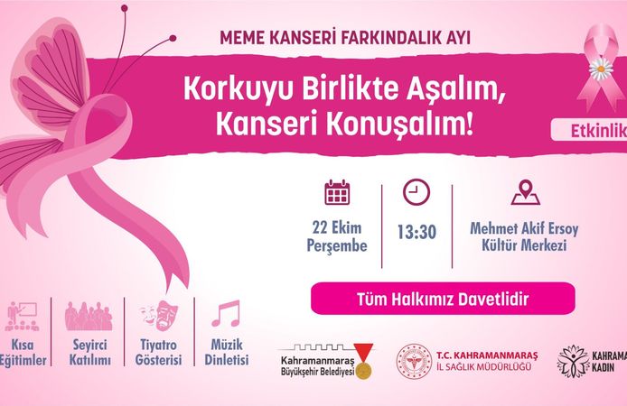 Büyükşehir’den Meme Kanseri İçin Farkındalık Etkinliği