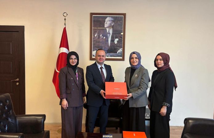 KADEM Kahramanmaraş İl Temsilcisi Taşkıran’dan Kaymakam Arslantürk’e Ziyaret