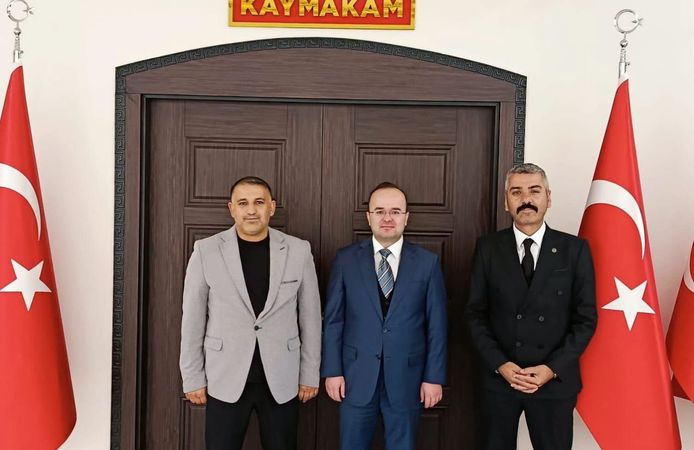 Siyasi Parti İlçe Başkanlarından Kaymakam Arslantürk’e Ziyaret