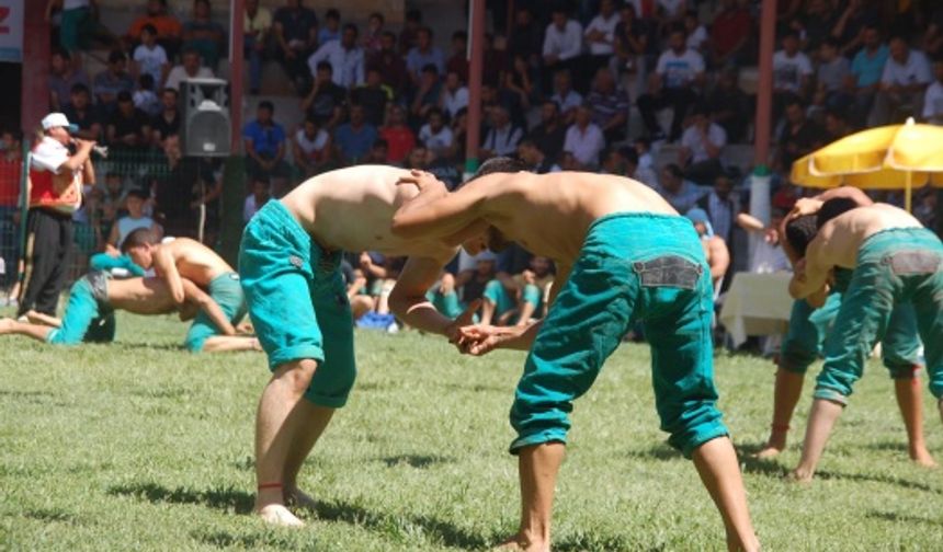 Eshab-ı Kehf Karakucak Güreş Festivali Sona Erdi