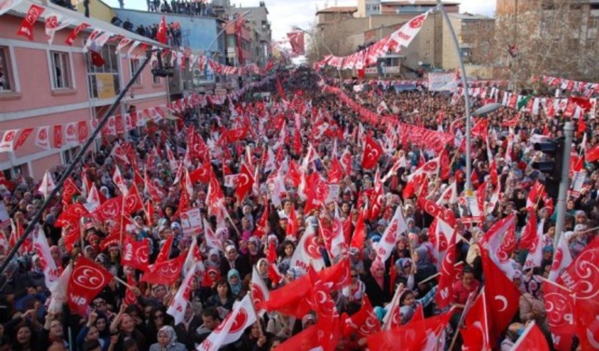 MHP, Afşin’de Miting Düzenledi