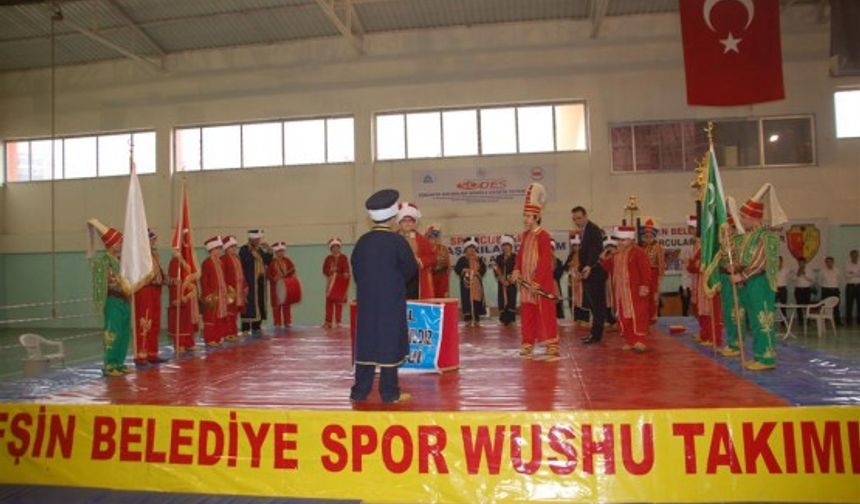 Okullar Arası Wushu Turnuvası Başladı