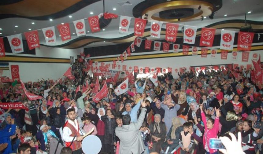 MHP Kadınlar Günü’nde Gövde Gösterisi Yaptı