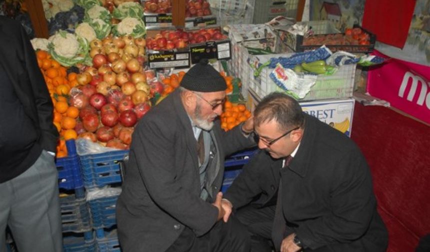 Güven, Esnaf Gezisini Sürdürüyor