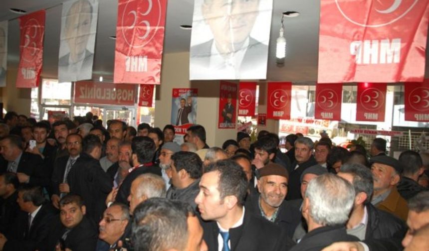 MHP Seçim Bürosunu Düzenlenen Törenle Hizmete Açtı