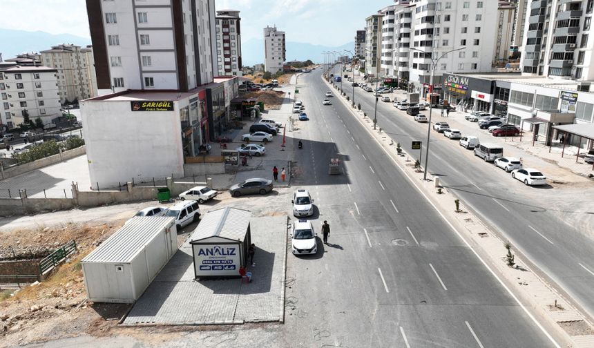 Büyükşehir, Kuzey Çevre Yolu’na Yeni Yürüyüş Yolu Kazandırıyor