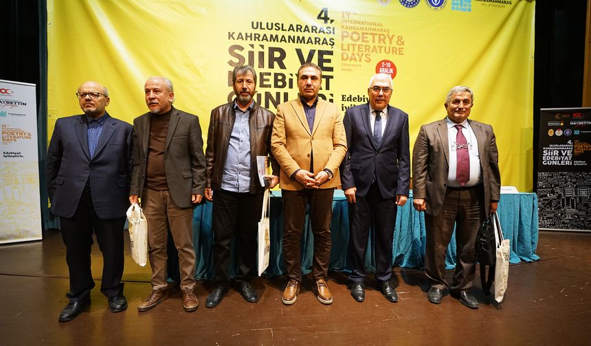 Uluslararası Şiir ve Edebiyat Günleri’nde Kahramanmaraş Konuşuldu