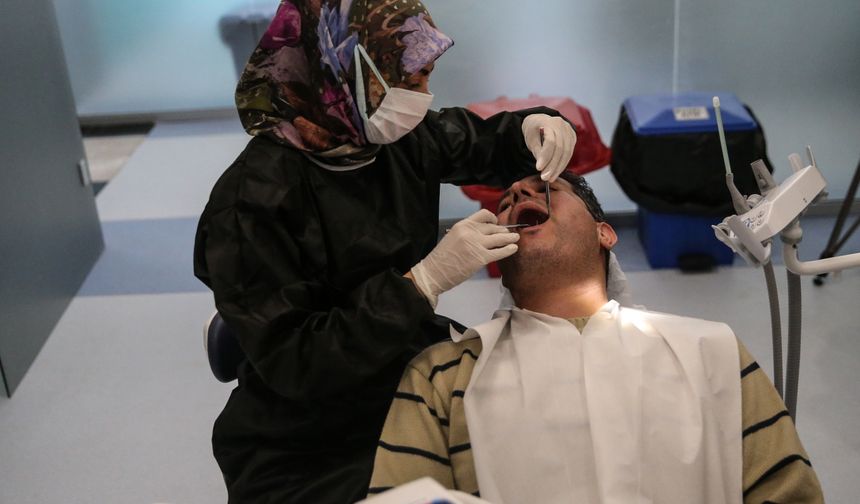 MEÜ Diş Hekimliği Hastanesi'nde ocakta 4 bin 286 hastaya sağlık hizmeti verildi