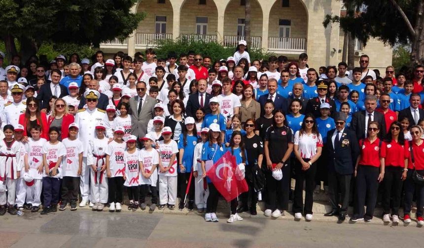 Mersin’de 19 Mayıs Atatürk’ü Anma Gençlik ve Spor Bayramı coşkuyla kutlandı