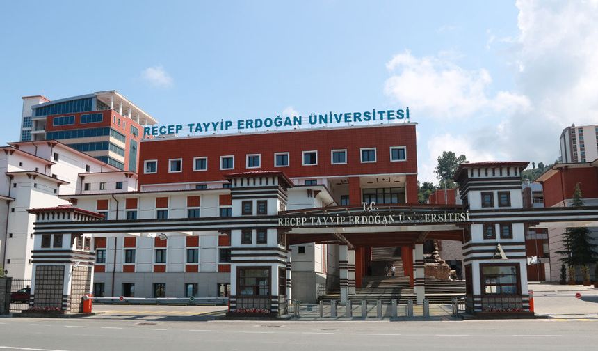 Recep Tayyip Erdoğan Üniversitesi Rektörlüğünden Sözleşmeli Personel Alım İlanı